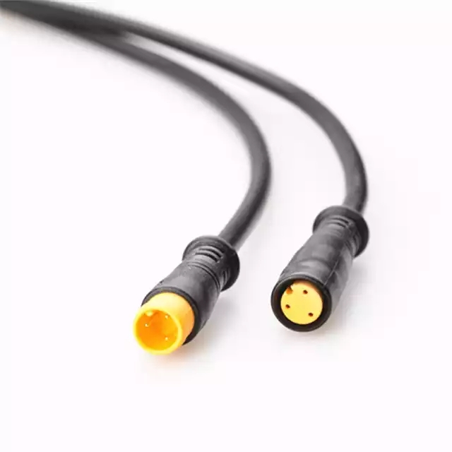 Waterproof cable3 Pin waterproof connector cable